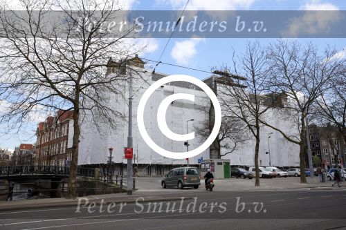 Amsterdam 28 april 2013
Nieuwe pand eyeworks in de steigers.
Peter Smulders bv