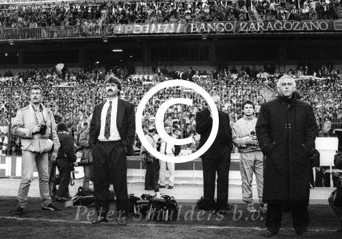 Eindhoven-Madrid, 6 April 1988 De memorabele wedstrijd van Real Madrid-PSV met het doelpunt van Edwin Linskens, eindstand 1-1

Foto Peter Smulders BV
