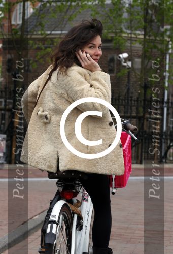 Amsterdam 13 mei 2013
Halina Reijn op de fiets 
Peter Smulders bv