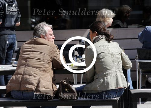 Amsterdam 28 april 2013
Hans en Shanna Breukhoven op terras
Peter Smulders bv