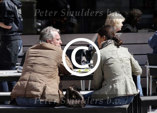 Amsterdam 28 april 2013
Hans en Shanna Breukhoven op terras
Peter Smulders bv