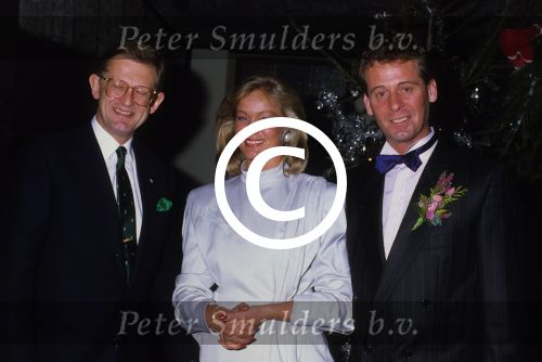 Harry v Hoof met zijn vrouw Els v Hoof en Pieter v Vollenhoven
Foto Peter Smulders BV