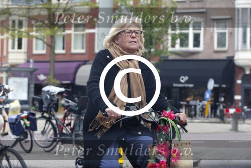 Amsterdam 15 mei 2013
Herma Krabbe op de fiets.
Peter Smulders bv