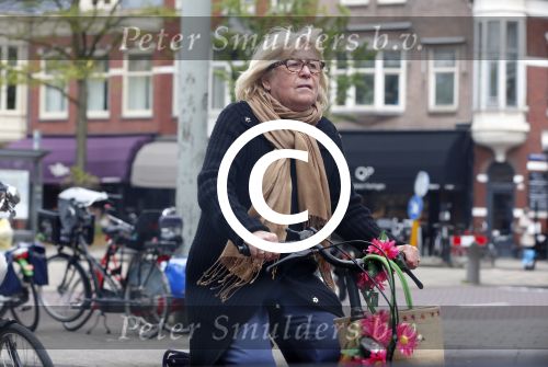 Amsterdam 15 mei 2013
Herma Krabbe op de fiets.
Peter Smulders bv