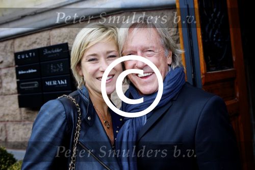 Amsterdam, 15 Mei 2013 In het Conservatorium Hotel vierde Leco Zadelhoff zijn 45ste verjaardag en 25 jaar in het vak.
Inge v d Plas met Rob Peetoom
Foto Peter Smulders BV