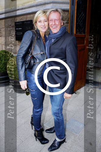 Amsterdam, 15 Mei 2013 In het Conservatorium Hotel vierde Leco Zadelhoff zijn 45ste verjaardag en 25 jaar in het vak.
Inge v d Plas met Rob Peetoom
Foto Peter Smulders BV