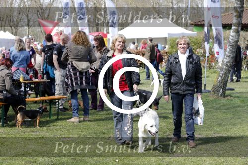 Voorst 21 april 2013
Jacques Herb met zijn vrouw Diny en hond.
Peter Smulders bv