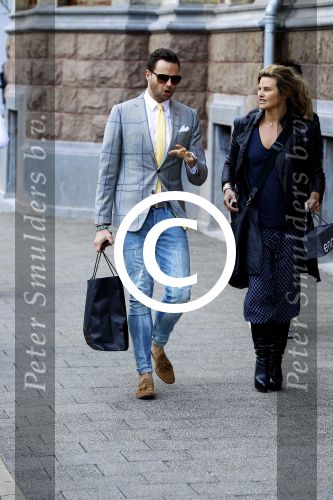 Amsterdam, 15 Mei 2013 In het Conservatorium Hotel vierde Leco Zadelhoff zijn 45ste verjaardag en 25 jaar in het vak.
Judith Heinsbroek met Fred v Leer met Fred v Leer
Foto Peter Smulders BV