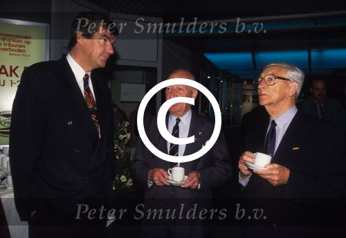 Kees Ploegsma in gesprek met Jonkheer v Riemsdijk en Ben v Gelder
Foto Peter Smulders BV