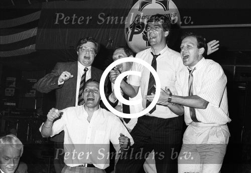 Venlo, 28 Mei 1987 Excelsior-PSV, gespeeld in de Koel te Venlo, eindstand 2-3 en PSV Landskampioen

Foto Peter Smulders BV