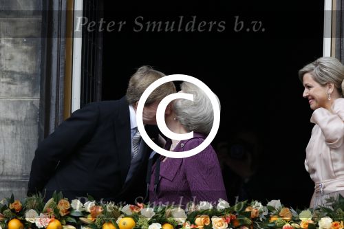 Amsterdam, 30 April 2013
Inhuldiging Koning Willem Alexander en Koningin Maxima
Op het Paleis op de Dam
Foto Peter Smulders BV