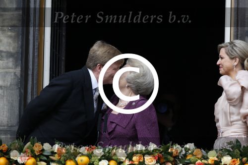 Amsterdam, 30 April 2013
Inhuldiging Koning Willem Alexander en Koningin Maxima
Op het Paleis op de Dam
Foto Peter Smulders BV
