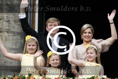 Amsterdam, 30 April 2013
Inhuldiging Koning Willem Alexander en Koningin Maxima
Op het Paleis op de Dam
Foto Peter Smulders BV