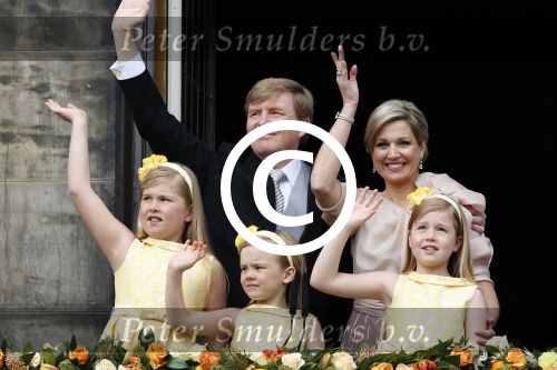 Amsterdam, 30 April 2013
Inhuldiging Koning Willem Alexander en Koningin Maxima
Op het Paleis op de Dam
Foto Peter Smulders BV