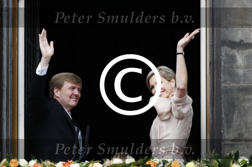 Amsterdam, 30 April 2013
Inhuldiging Koning Willem Alexander en Koningin Maxima
Op het Paleis op de Dam
Foto Peter Smulders BV