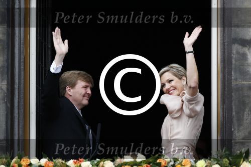Amsterdam, 30 April 2013
Inhuldiging Koning Willem Alexander en Koningin Maxima
Op het Paleis op de Dam
Foto Peter Smulders BV