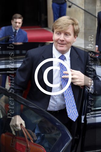 Amsterdam 16 mei 2013
Koningin Maxima en Koning Willem Alexander bij uitreiking appeltjes van Oranje op het paleijs op de dam
Peter Smulders bv