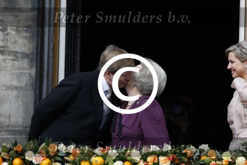 Amsterdam, 30 april 2013
Inhuldiging Koning Willem Alexander en Koningin Maxima
samen met Prinses Beatrix
Foto Peter Smulders BV