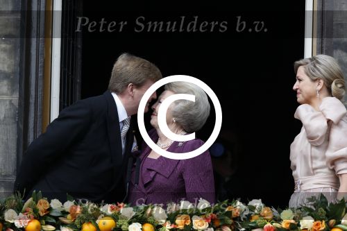 Amsterdam, 30 april 2013
Inhuldiging Koning Willem Alexander en Koningin Maxima
samen met Prinses Beatrix
Foto Peter Smulders BV
