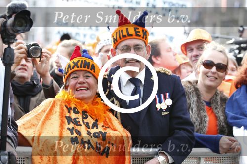 Amsterdam, 30 April 2013
Inhuldiging Koning Willem Alexander en Koningin Maxima
Op het Paleis op de Dam
Foto Peter Smulders BV