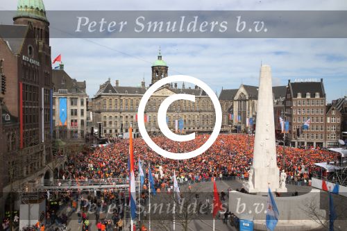 Amsterdam, 30 April 2013
Inhuldiging Koning Willem Alexander en Koningin Maxima
Op het Paleis op de Dam
Foto Peter Smulders BV