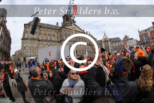 Amsterdam, 30 April 2013
Inhuldiging Koning Willem Alexander en Koningin Maxima
Op het Paleis op de Dam
Foto Peter Smulders BV