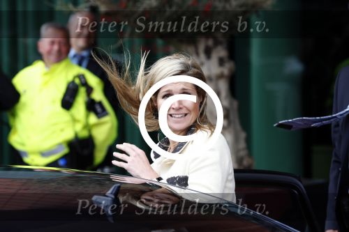 Amsterdam 15 mei 2013
Koningin Maxima verlaat het movenpick hotel.
Peter Smulders bv