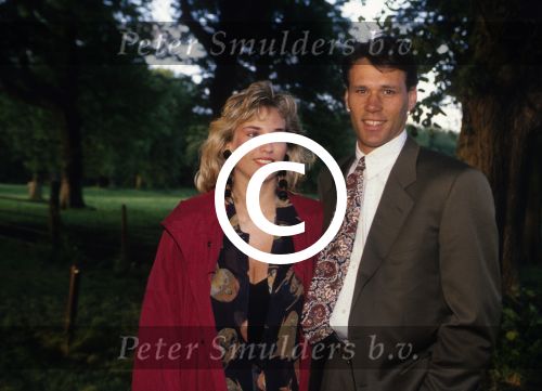 Marco v Basten met zijn vrouw Liesbeth v Basten
Foto Peter Smulders BV