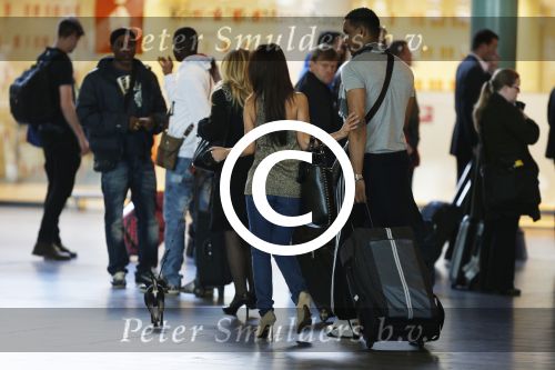 Schiphol 22 april 2013
Melissa Sneekes met haar nieuwe vriend Sean Marshall op schiphol. Sean is een professionele basketbalspeler die in Turkije speelt.
Peter Smulders bv