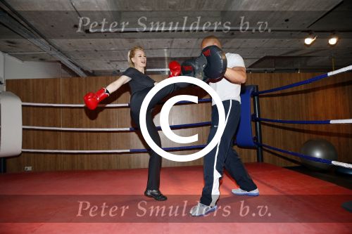 Amsterdam 17 mei 2013
Monique Sluyter traint met personal trainer Oswin Beingsick.
Peter Smulders bv