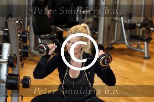 Amsterdam 17 mei 2013
Monique Sluyter traint met personal trainer Oswin Beingsick.
Peter Smulders bv