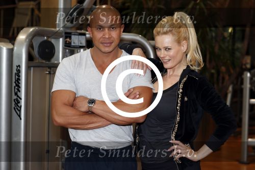 Amsterdam 17 mei 2013
Monique Sluyter traint met personal trainer Oswin Beingsick.
Peter Smulders bv