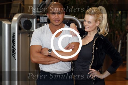 Amsterdam 17 mei 2013
Monique Sluyter traint met personal trainer Oswin Beingsick.
Peter Smulders bv