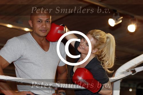 Amsterdam 17 mei 2013
Monique Sluyter traint met personal trainer Oswin Beingsick.
Peter Smulders bv