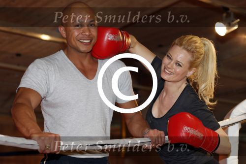 Amsterdam 17 mei 2013
Monique Sluyter traint met personal trainer Oswin Beingsick.
Peter Smulders bv