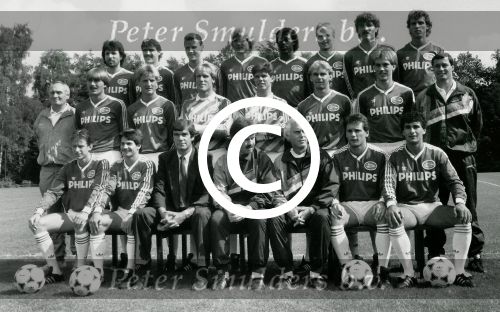 PSV Selektie seizoen 1987-1988
Foto Peter Smulders BV