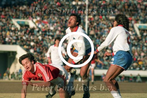 Tokio, 9 t/m 12 December 1988 PSV-Nacional Montevideo (Uruguay)
Met eindstand 1-1 na verlenging 2-2 en via een 6-7 verlies in penaltys.
PSV had 4 x de kans om winnaar te zien en uiteindelijk is het niet gelukt.
0-1 Ostolaza, 1-1 Romario , in de 110e minuut Ronald Koeman 2-1 en in de 119e min wederom Ostolaza 2-2
Wedstrijd werd gespeeld in tokio voor 62000 toeschouwers

Foto Peter Smulders BV