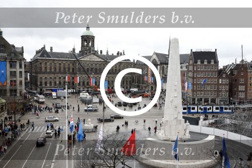 Amsterdam 26 april 2013
Won Yip op zijn terras tegen over het paleis op de dam.
Peter Smulders bv