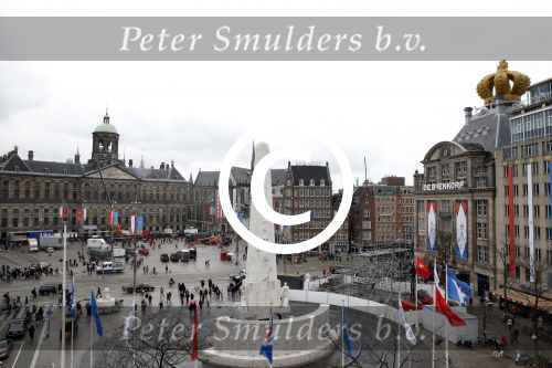 Amsterdam 26 april 2013
Won Yip op zijn terras tegen over het paleis op de dam.
Peter Smulders bv