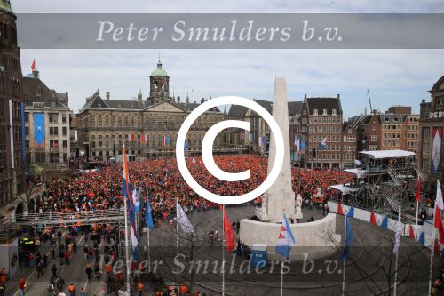 Amsterdam, 30 April 2013
Inhuldiging Koning Willem Alexander en Koningin Maxima
Op Paleis op de Dam

Foto Peter Smulders BV