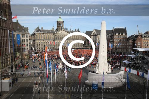 Amsterdam, 30 April 2013
Inhuldiging Koning Willem Alexander en Koningin Maxima
Op Paleis op de Dam

Foto Peter Smulders BV