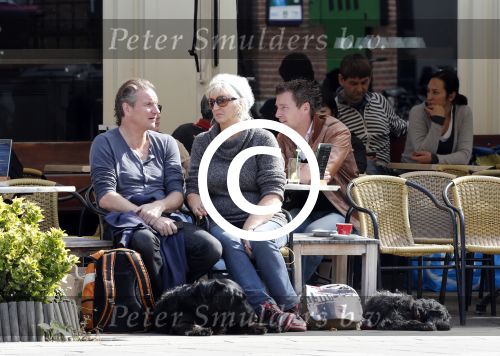 Amsterdam 15 september 2012
Peter Blok met zijn vrouw op terras.
Peter Smulders bv