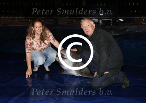 Harderwijk 14 mei 2013
Premiere nieuwe show in het dolfinarium. Peter Jan Rens met zijn nieuwe vriendin
Peter Smulders bv