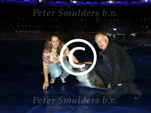 Harderwijk 14 mei 2013
Premiere nieuwe show in het dolfinarium. Peter Jan Rens met zijn nieuwe vriendin
Peter Smulders bv