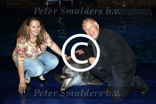 Harderwijk 14 mei 2013
Premiere nieuwe show in het dolfinarium. Peter Jan Rens met zijn nieuwe vriendin
Peter Smulders bv