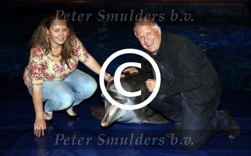 Harderwijk 14 mei 2013
Premiere nieuwe show in het dolfinarium. Peter Jan Rens met zijn nieuwe vriendin
Peter Smulders bv