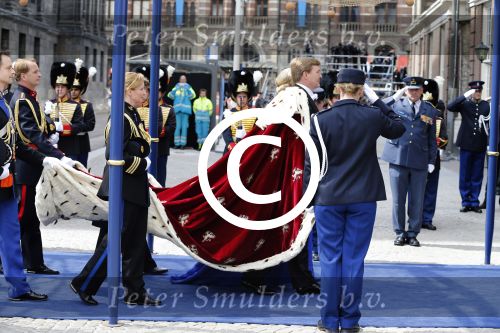 Amsterdam, 30 April 2013
Politie Security RVD Inhuldiging Koning Willem Alexander
Foto Peter Smulders BV