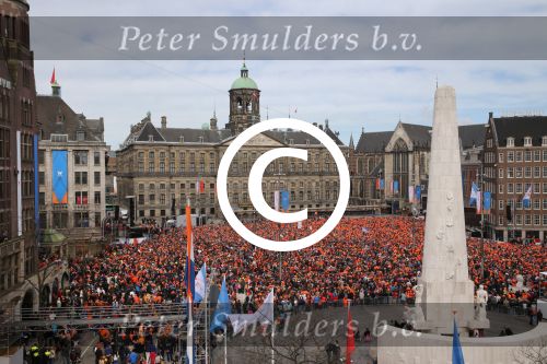 Amsterdam, 30 April 2013
Politie Security RVD Inhuldiging Koning Willem Alexander
Foto Peter Smulders BV