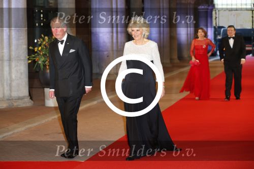 Amsterdam, 29 April 2013
Camilla Parker Bowles met haar man Prins Charles
Foto Peter Smulders BV