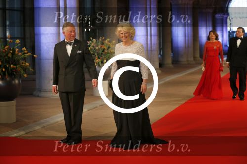 Amsterdam, 29 April 2013
Camilla Parker Bowles met haar man Prins Charles
Foto Peter Smulders BV